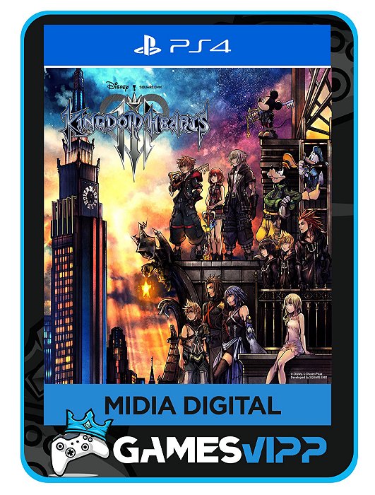 Kingdom Hearts III - Ps4 Mídia digital
