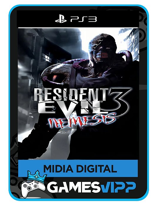 Resident Evil 3 Nemesis - Ps3 Mídia digital