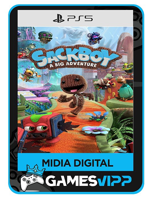 Sackboy Uma Grande Aventura - Ps5 Mídia digital