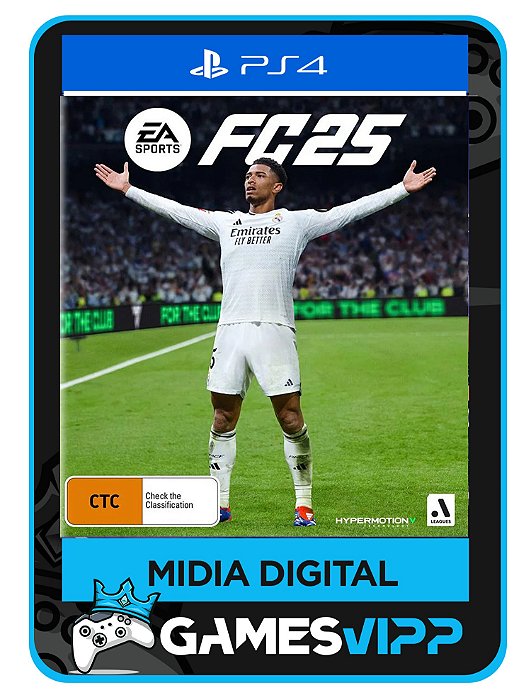 EA Sports FC 25 Edição Standard Ps4 Mídia digital