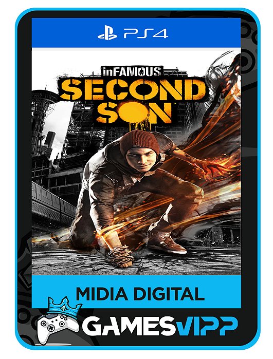 Infamous second soun - Ps4 Midia digital