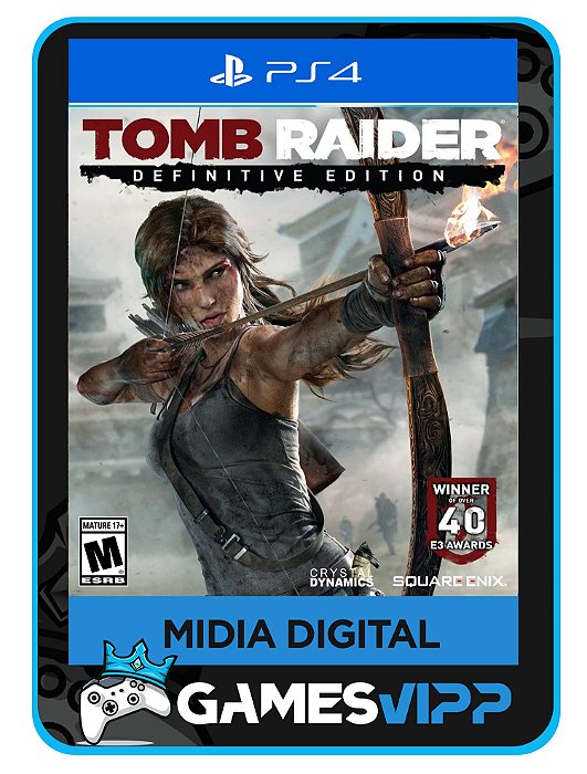 Tomb raider definitive edition - Ps4 Midia digital