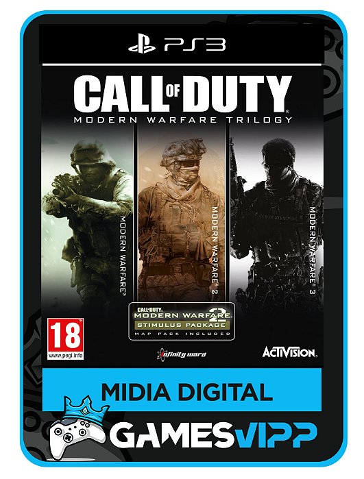 Call of duty modern warfare Trilogy - Ps3 Midia digital