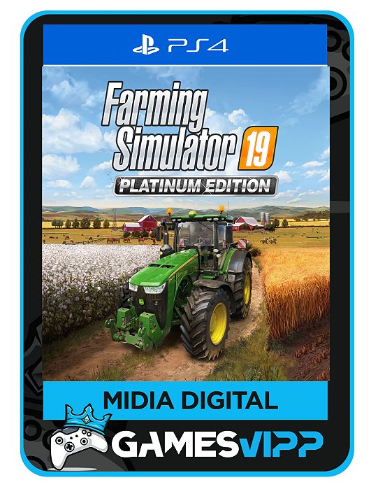 Farming Simulator 19 - Ps4 Midia digital