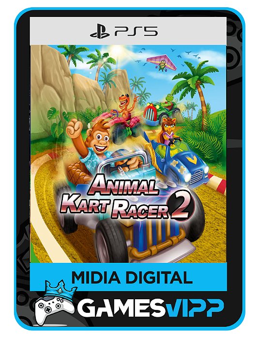 Animal Kart Racer 2- Ps5 Midia digital