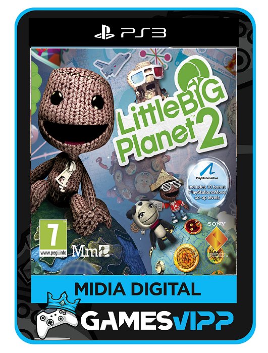 LittleBigPlanet 2 - Ps3 Midia digital
