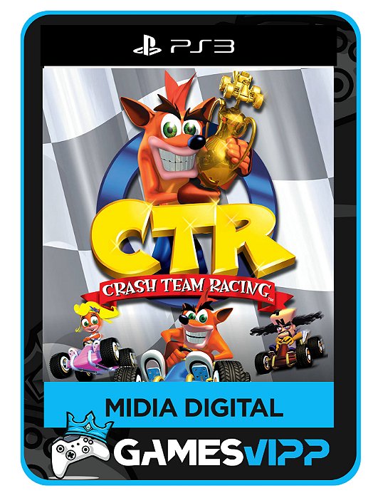 Crash team racing - Ps3 Midia digital