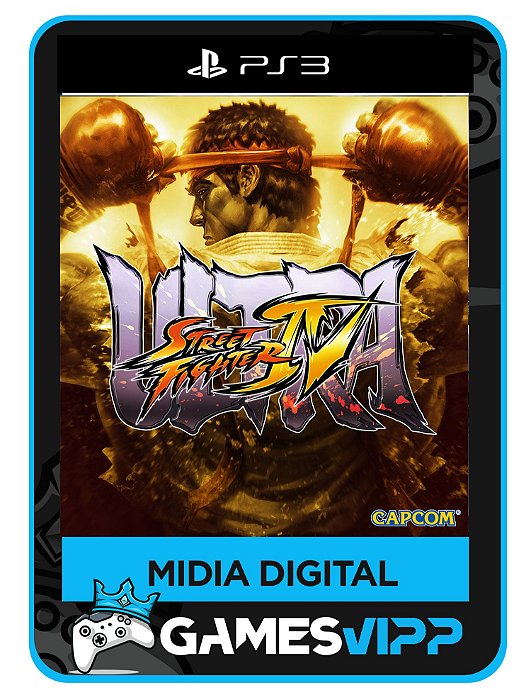 Ultra street Fighter IV - Ps3 Midia digital