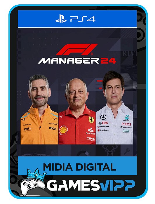 F1 Manager 2024 - Ps4 Midia digital