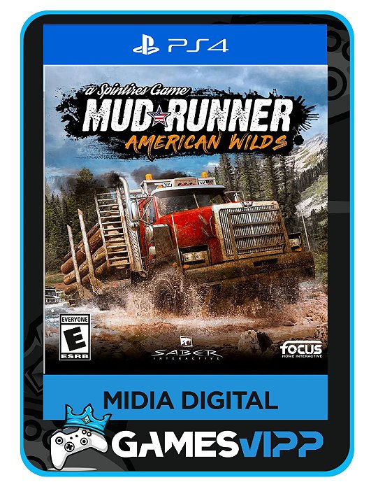 MudRunner American Wilds edition - Ps4 Midia digital