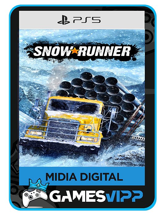 SnowRunner - Ps5 Midia digital