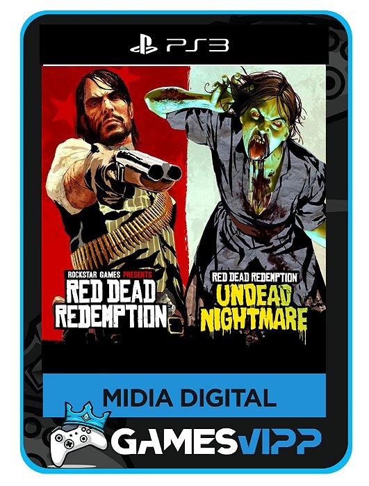 Red Dead Redemption + Unddead Nightmare - Ps3 Midia digital