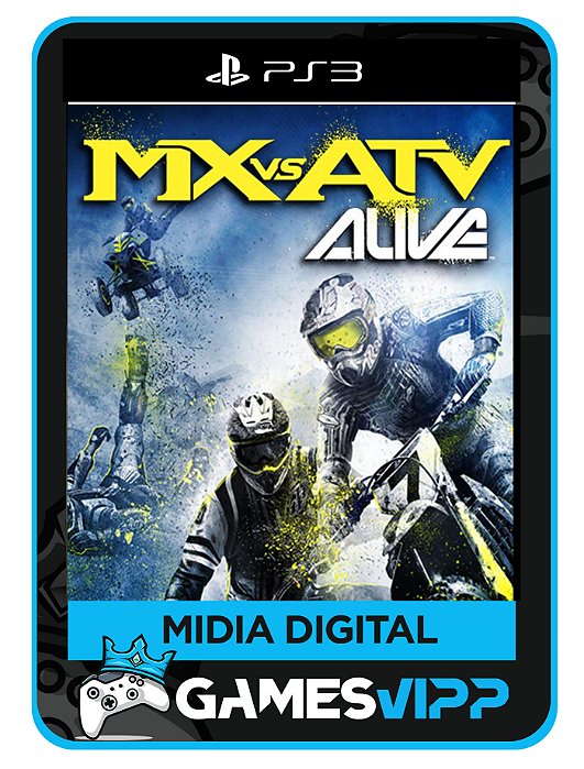Mx vs atv alive - Ps3 Midia digital