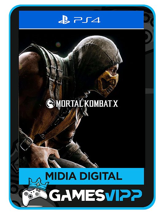 Mortal kombat X - Ps4 Midia digital