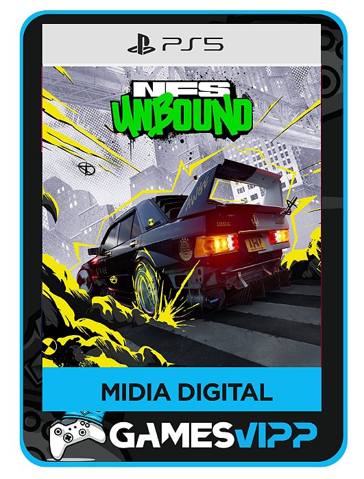 Need for speed unbound - Ps5 Midia digital