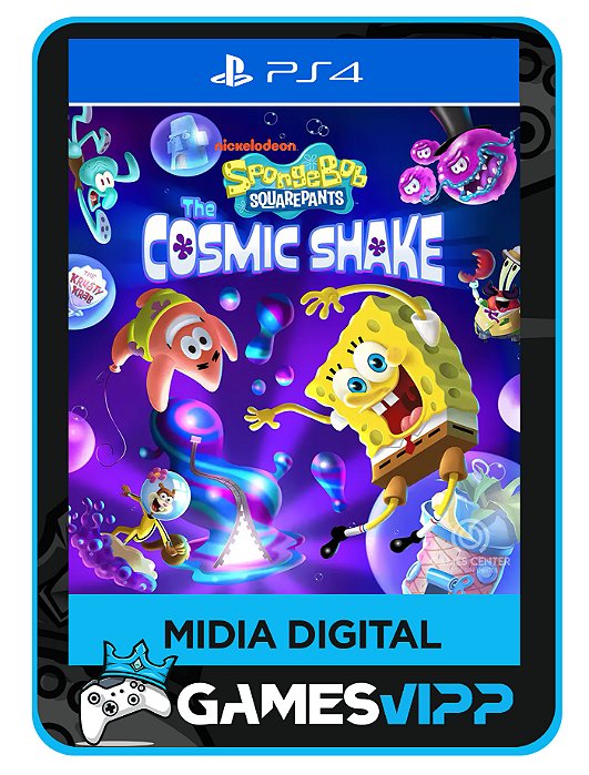 Bob esponja The cosmic Shake - Ps4 Midia digital