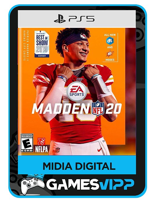 Maiden NFL 2020 - PS5 Midia digital