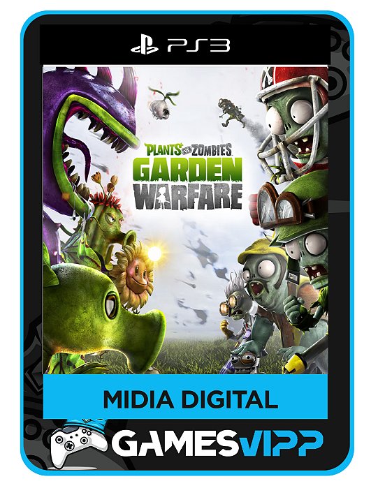 Plants vs zombies Garden Warfare Ps3 Midia digital