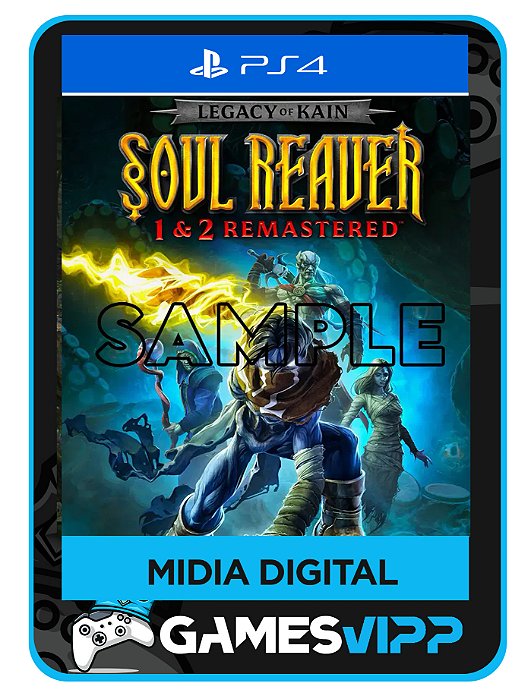 Legacy of Kain Soul Reaver 1&2 Remastered - PS4 Midia digital