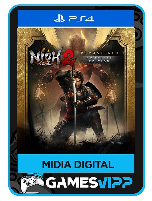 Nioh 2 Remastered – A Edição Completa PS4 Midia digital