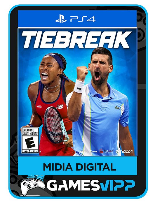 TIEBREAK: Official game of the ATP and WTA - Ps5 Midia digital