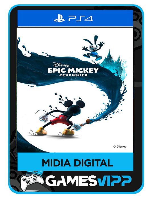 Disney Epic Mickey Rebrushed - Ps4 Midia digital