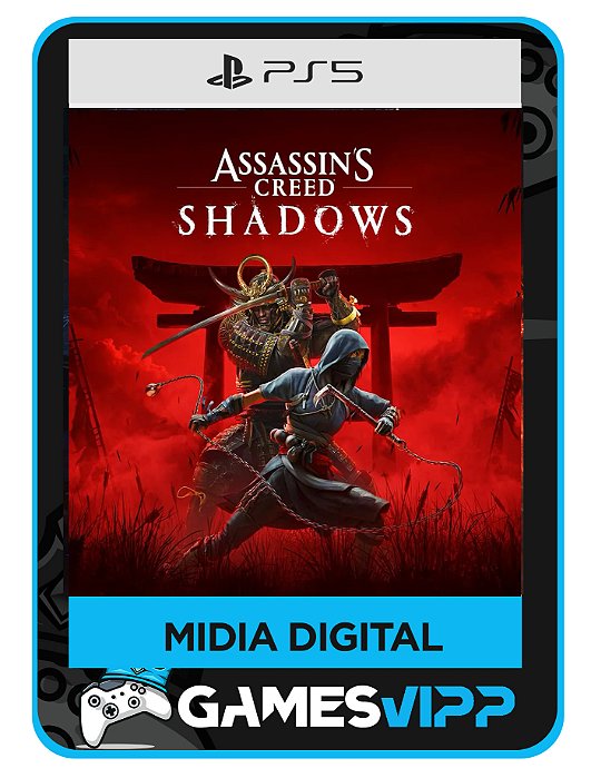 Assassins creed Shadows - Ps5 Midia digital