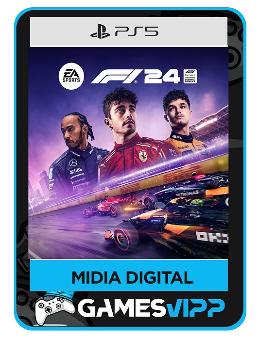 F1 24 - Edição Padrão - Ps5 Mídia digital