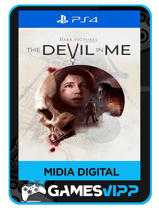 The Dark Pictures Anthology: The Devil in Me PS4 Midia digital