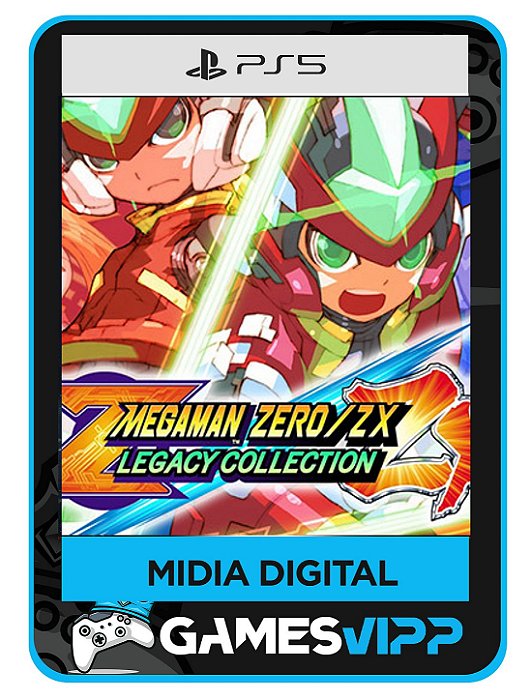 Mega Man Zero/ZX Legacy Collection PS5 Midia digital