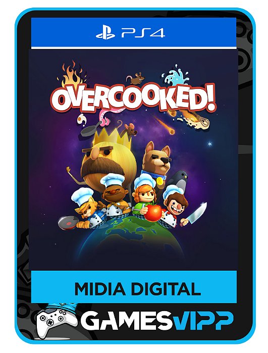 Overcooked- Ps4 Midia digital