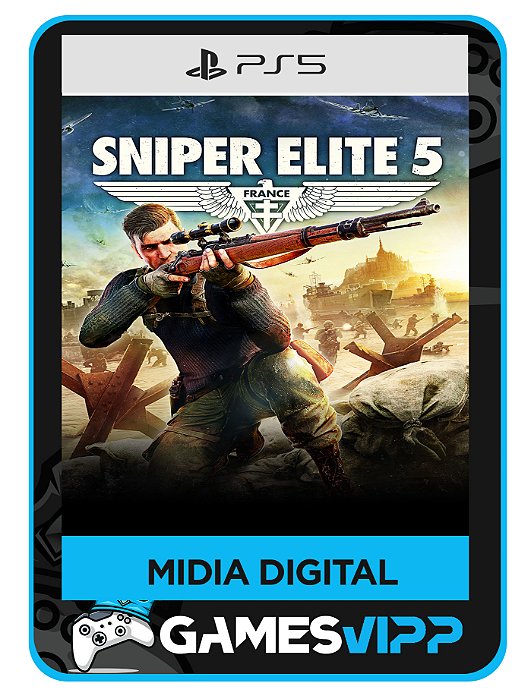Sniper Elite 5 PS5 Midia digital