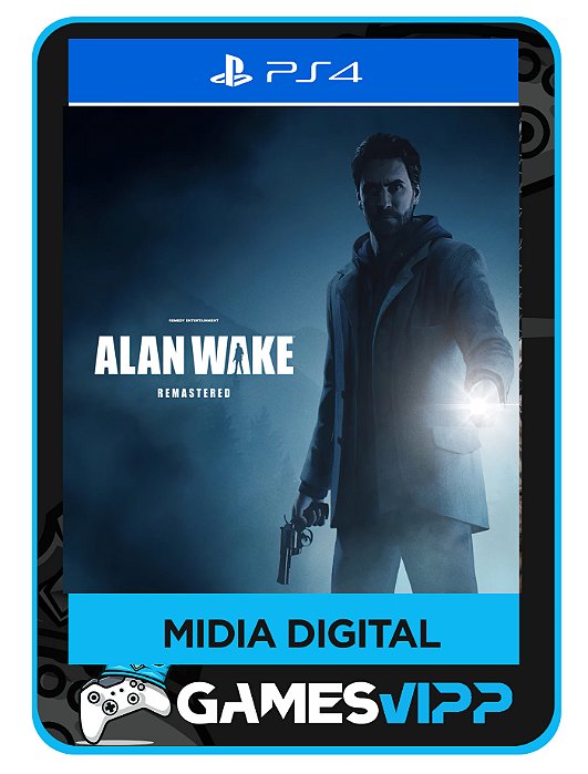 Alan Wake Remastered - Ps4 Mídia digital