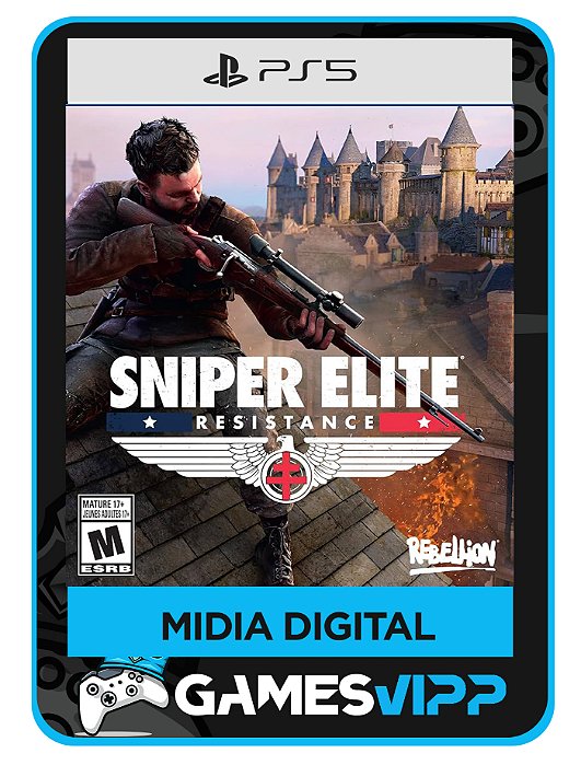 Sniper Elite Resistance - PS5 Midia digital