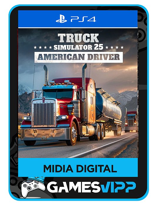 Truck Simulator 25 - American Driver - Ps4 midia digital