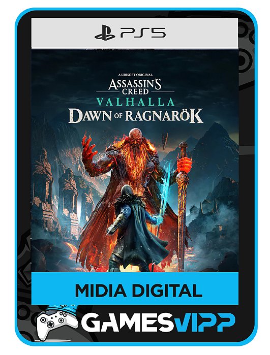 Assassins Creed Valhalla Ragnarök Edition PS5 Midia digital