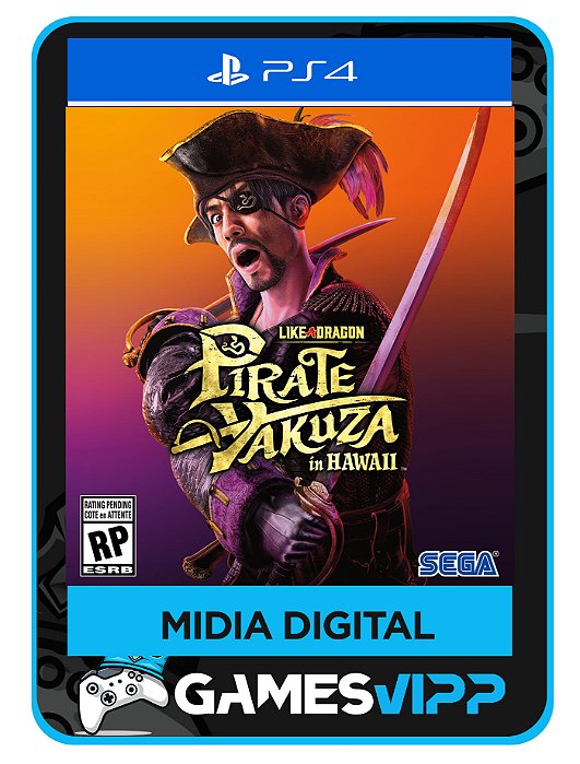 Like a Dragon Pirate Yakuza in Hawaii  - PS4 midia digital PRÉ VENDA