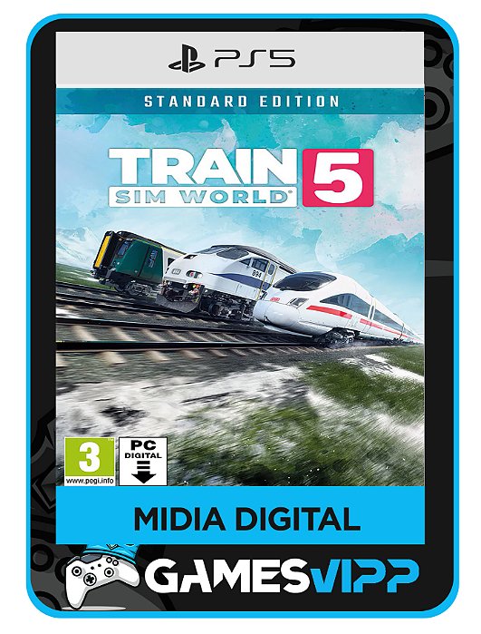 Train Sim World 5 PS5 Midia digital