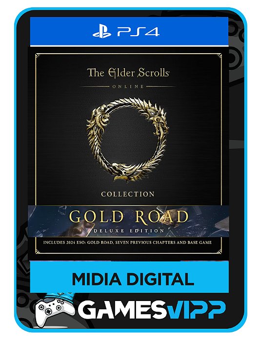 The Elder Scrolls Online Collection Gold Road - Ps4 Midia digital