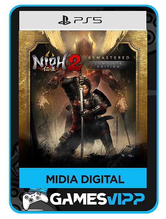 Nioh 2 Remastered – A Edição Completa PS5 Midia digital