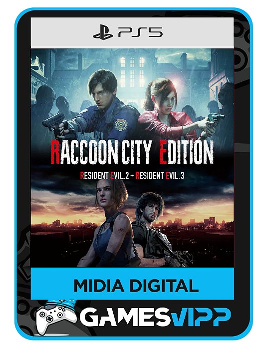 Raccoon city edition - Ps5 Midia digital