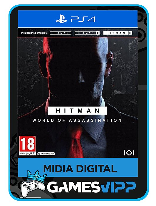 Hitman World of assassination - Ps4 Midia digital