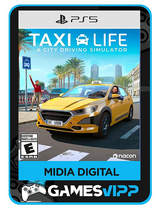 Taxi Life A City Driving Simulator - Ps5 Midia digital