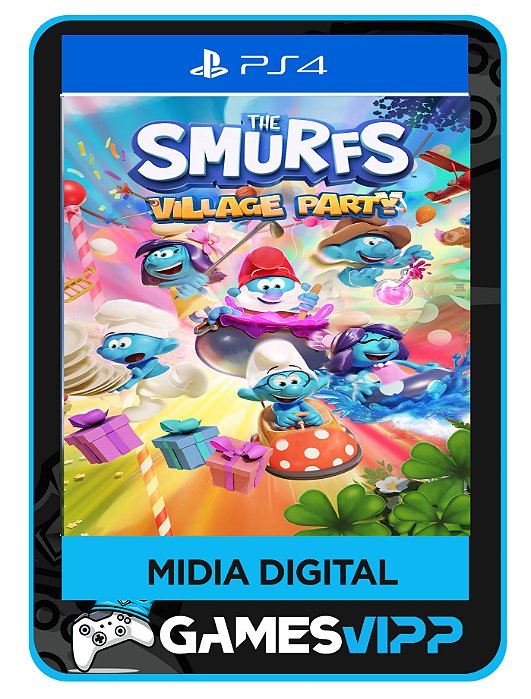 The Smurfs Village Party Ps4 Midia digital