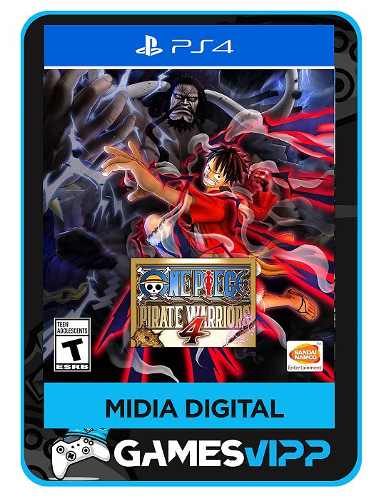 One piece pirate warriors 4- Ps4 Midia digital