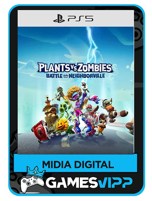 Plants vs. Zombies  Batalha por Neighborville-Ps5 Midia digital