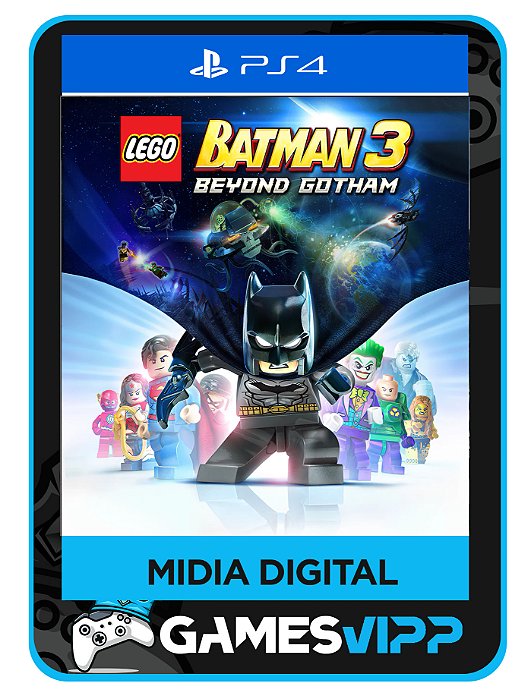 Lego Batman 3-Ps4 Midia digital