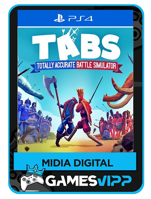 Totally accurate battle simulator-Ps4 Midia digital