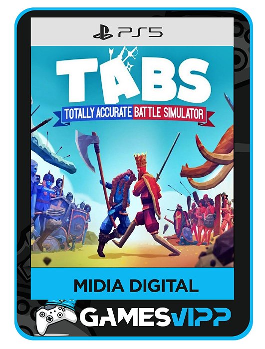 Totally accurate battle simulator-Ps5 Midia digital