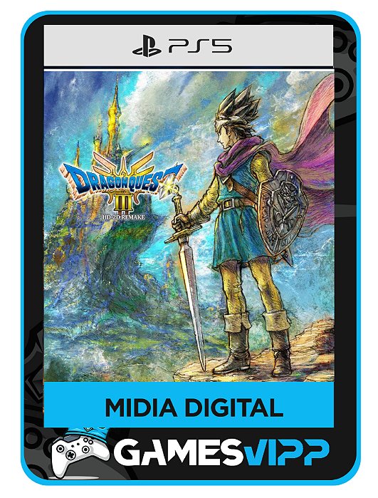 DRAGON QUEST III HD-2D Remake - Ps5 Midia digital